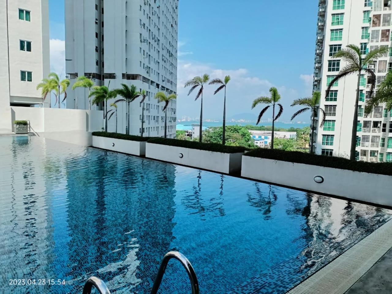 City Town 2-6 Pax Beautiful View Cozy Condo, Jelutong, Georgetown, Centre Heart Of Penang Island, Near Highway Komtar Gurney Extérieur photo
